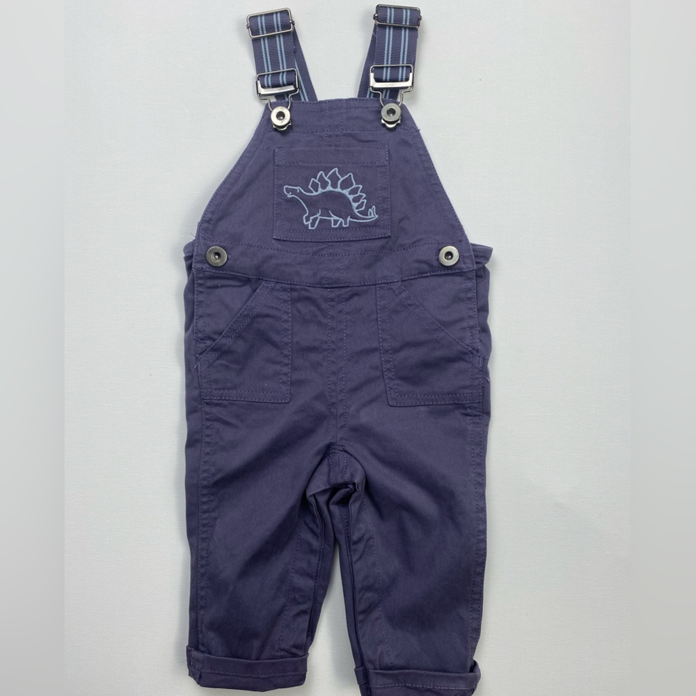 Tommy Bahama Embroidered Dinosaur Overalls size 3-6 Months